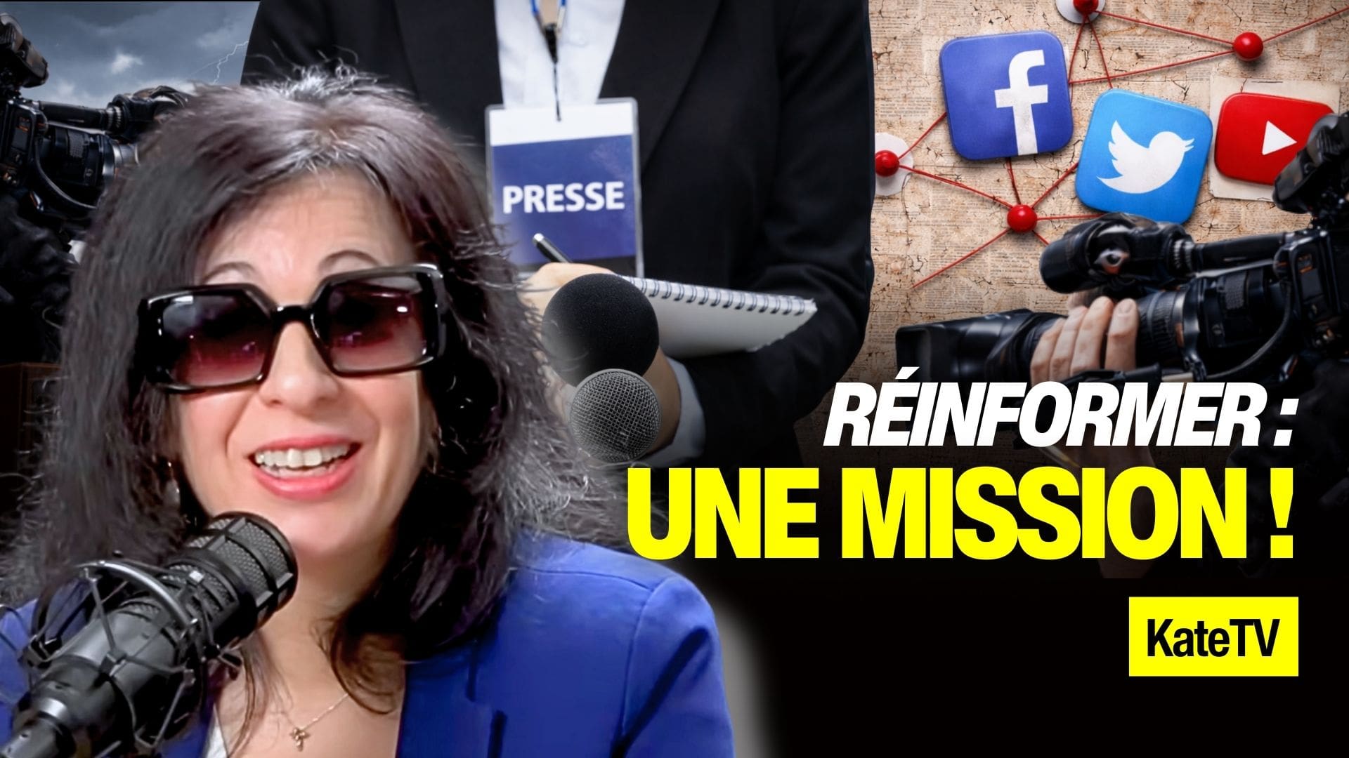 Journaliste indépendante : quand réinformer devient une mission – Entretien avec KateTV (VIDÉO)