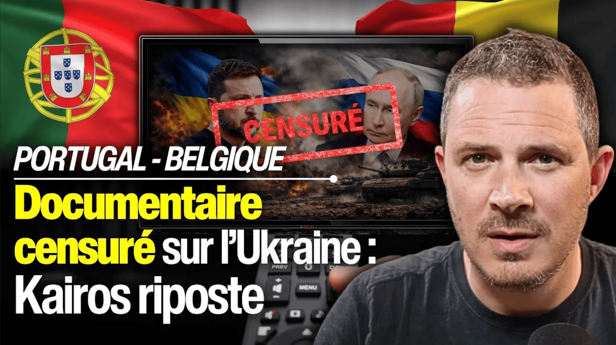 L’ambassade d’Ukraine fait pression contre l’information indépendante – Avec le média Kairos (VIDÉO)