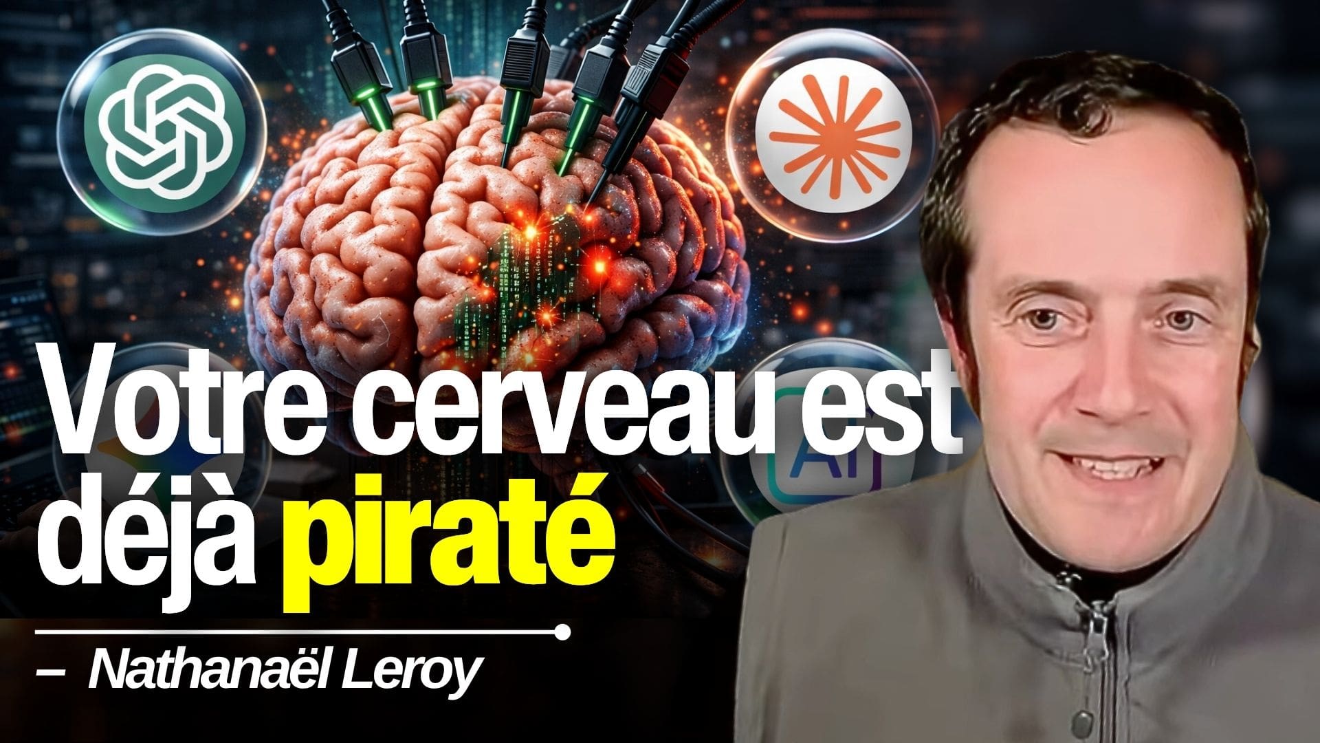 Ce professeur révèle comment l’IA peut vous manipuler sans que vous le voyiez — Nathanaël Leroy (VIDÉO)