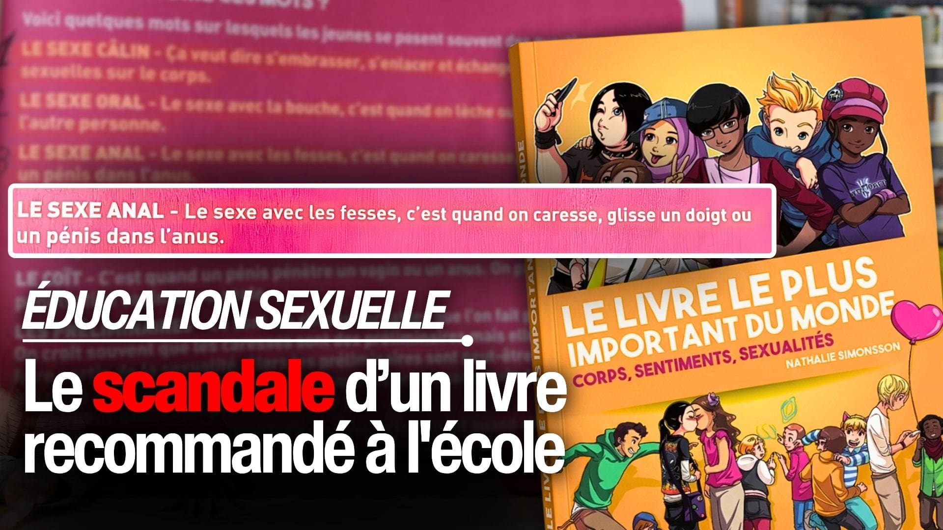 On explique à des enfants de 9 ans comment faire du sexe anal ! (VIDÉO)