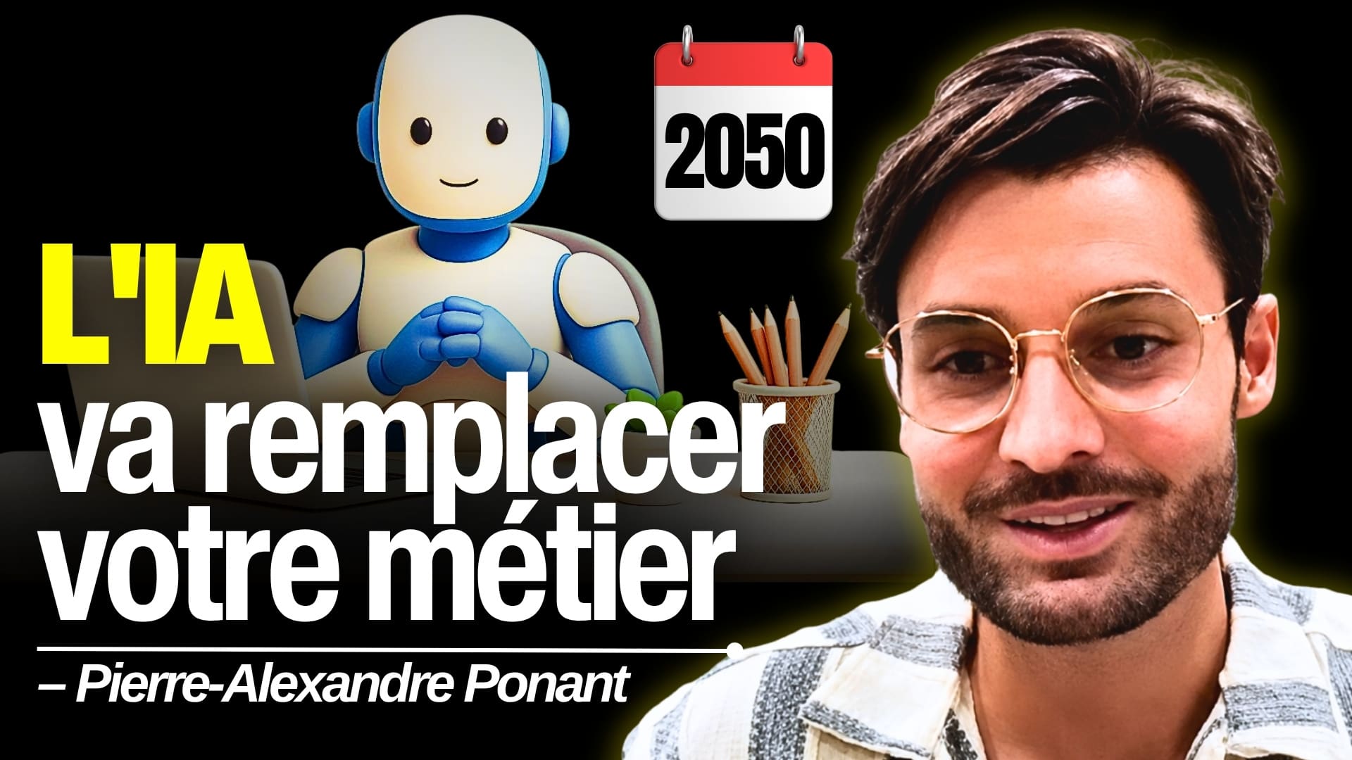 75 % des emplois supprimés d’ici 2050 ? Cet ingénieur explique ce qui nous attend — Pierre-A. Ponant